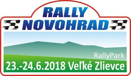 ZVLÁŠTNE USTANOVENIA RALLY NOVOHRAD 23.jún 2018 Regionálny Rally Pohár 3/2018 Junior Rally Pohár 3/2018 Voľný pohár Magyar Kupa 4/2018 24.