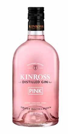 0,L A Gin Kinross tropical 0%, 0,L A