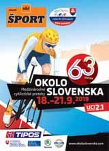 pretekov Okolo Slovenska, ktoré odštartujú zajtra v Bardejove, bude úradujúci majster Európy Elia Viviani.