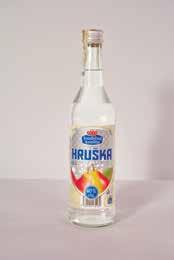 Vodka 38% 0,5 l 025 Hruška 40% 0,5 l