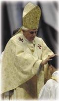 Téma Roku kňazov: Kristova vernosť, kňazská vernosť Svätý Otec Benedikt XVI. dňa 16.