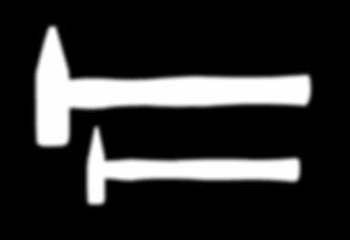 Zámočnícke kladivo Zámočnícke kladivo s násadou z orechovca, 300 g 1 1 322823 11,45 13,74 Zámočnícke kladivo s násadou z orechovca, 800 g 1 1 322824 12,45 14,94 Zámočnícke kladivo s násadou z