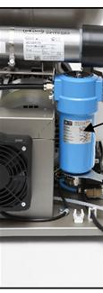 zariadenie a najmä ventilátor kompresora, ventilátor chladičaa (21) a chladič (14) v