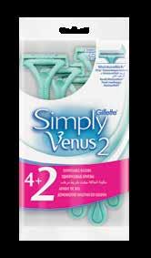 Gillette Simply Venus2 jednorazový holiaci
