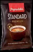 Štandard Premium mletá káva 75 g jednotková cena 10,53 EUR/kg 0