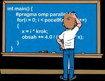 9 Praktická ukážka č. 8: Implicitný natívny paralelizmus automatická paralelizácia algoritmu numerickej integrácie pomocou prekladača Intel C++ Compiler 11.