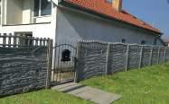 betónový plot vyrobený na Slovensku široký sortiment výrobkov, možnosť výberu až 100 vzorov