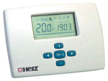 Príslušenstvo HERZ - Digitálny hodinový termostat určený pre reguláciu vnútornej teploty pri vykurovaní