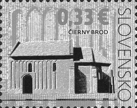 Na obálke prvého dňa vydania (FDC) je zobrazený exteriér kostola, ktorý predstavuje typ jednoloďovej stavby s trojicou východných apsíd a dvojvežovým západným priečelím a rozmernou západnou emporou.