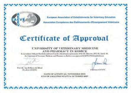 Mimoriadny úspech našej univerzity! UVLF získala medzinárodnú evalváciu a akreditáciu!