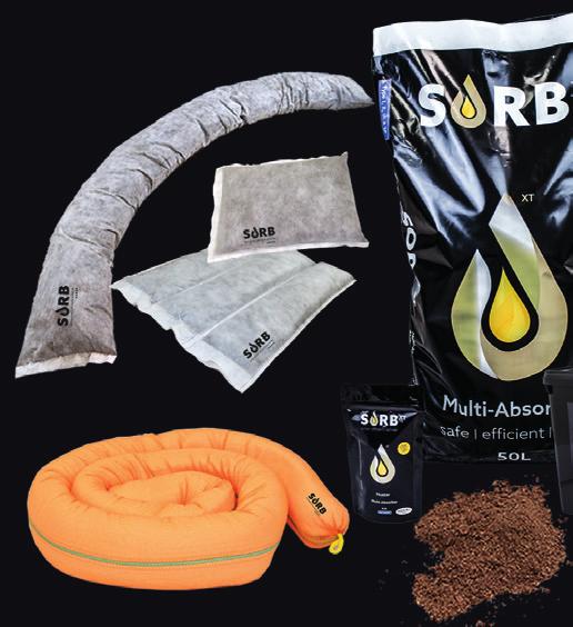 www.sorb-global.sk Vysoko efektívny absorbent, ktorý je komplexné riešenie pre boj proti únikom a priesakom do prírody.