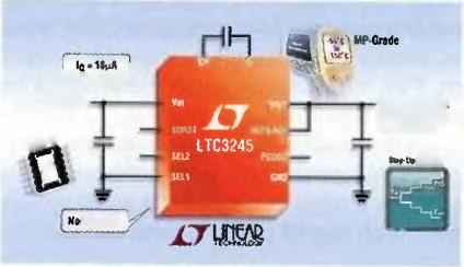 Pracovat může při teplotě čipu až 150 t. Je proto vhodný např. pro napájení transceiverů v automobilových komunikačních sítích a průmyslové použití. 111111 1:1 ri;:utel;,111 1./VIOOESW 1.