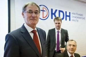 2013 Hrušovského schválilo KDH ako kandidáta na prezidenta BRATISLAVA.