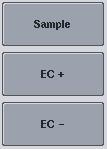Definícia pozícií vzorky a extrakčných kontrol Ak nebol súbor stojanu priradený, je nutné definovať pozície vzorky. Pozície vzorky môžete definovať nasledovne. 1.