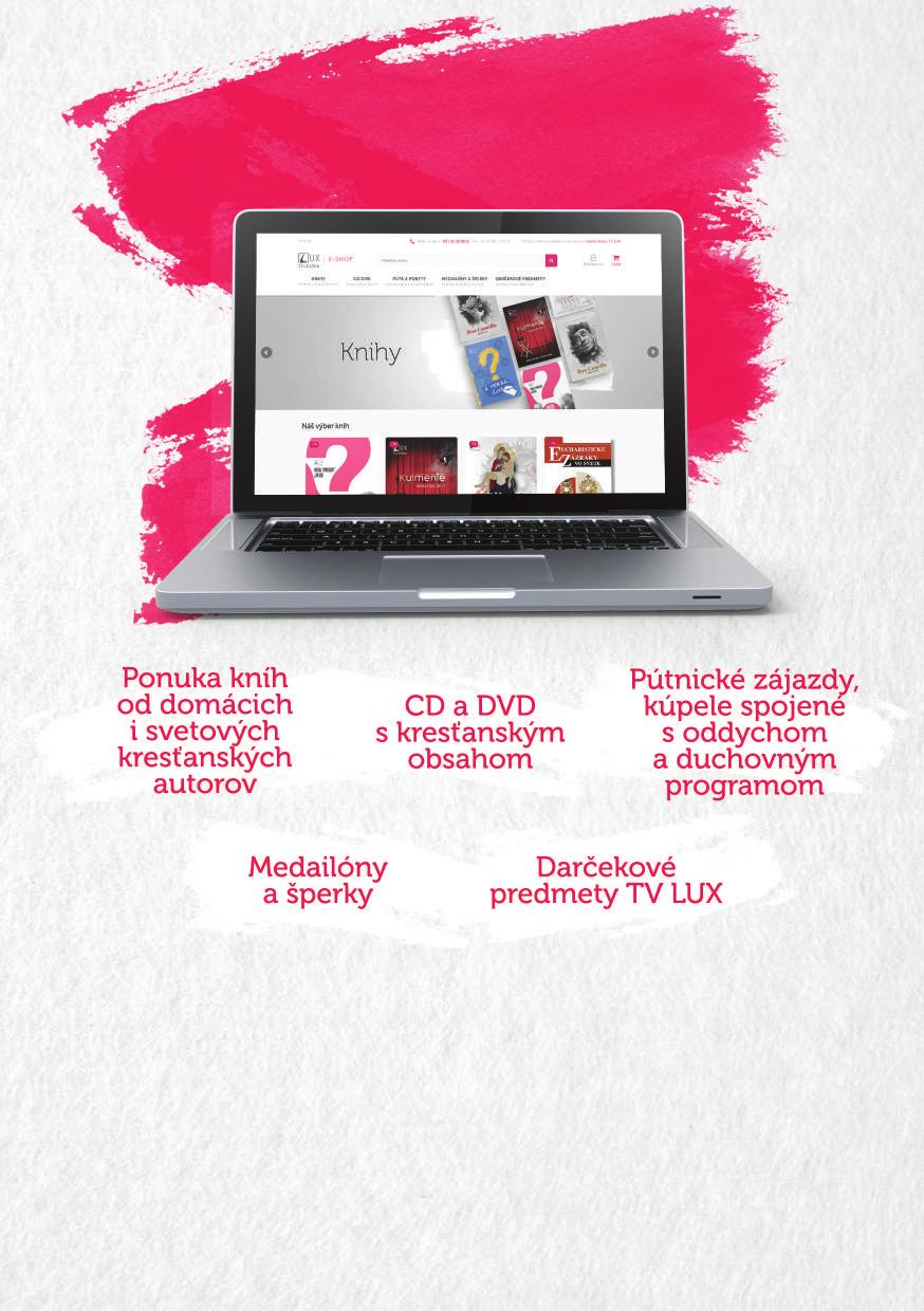 E-shop Televízie LUX internetový obchod 25% zľava na vybrané produkty pre členov Klubu priateľov TV LUX.