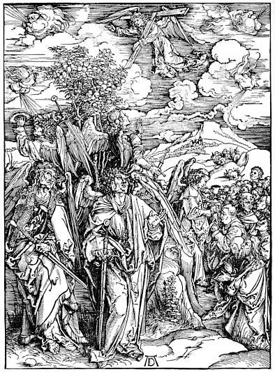 A. Dürer: Štyria anjeli chránia