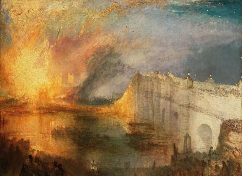 W. Turner: Požiar parlamentu