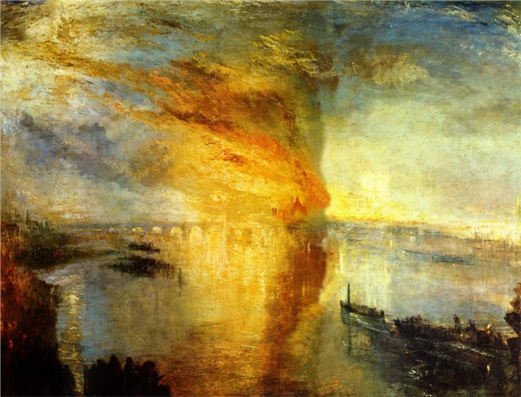 W. Turner: Požiar
