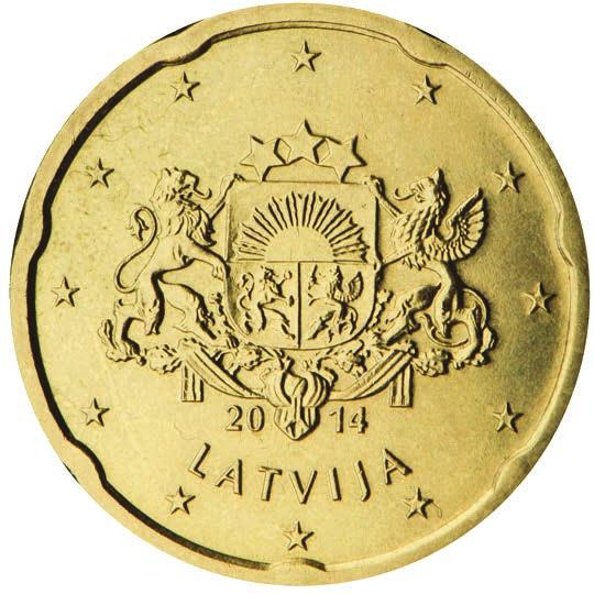Heraldický lev sa na fínskych minciach vyskytuje v rôznych podobách už roky, napr.
