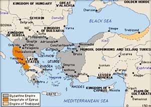 v roku 1204, kedy sa križiaci proti pôvodnému zámeru obrátili proti schizmatickým Grékom, ako označovali pravoslávne obyvateľstvo. Hlavným motívom nepochybne bolo neskutočné bohatstvo Konštantínopolu.