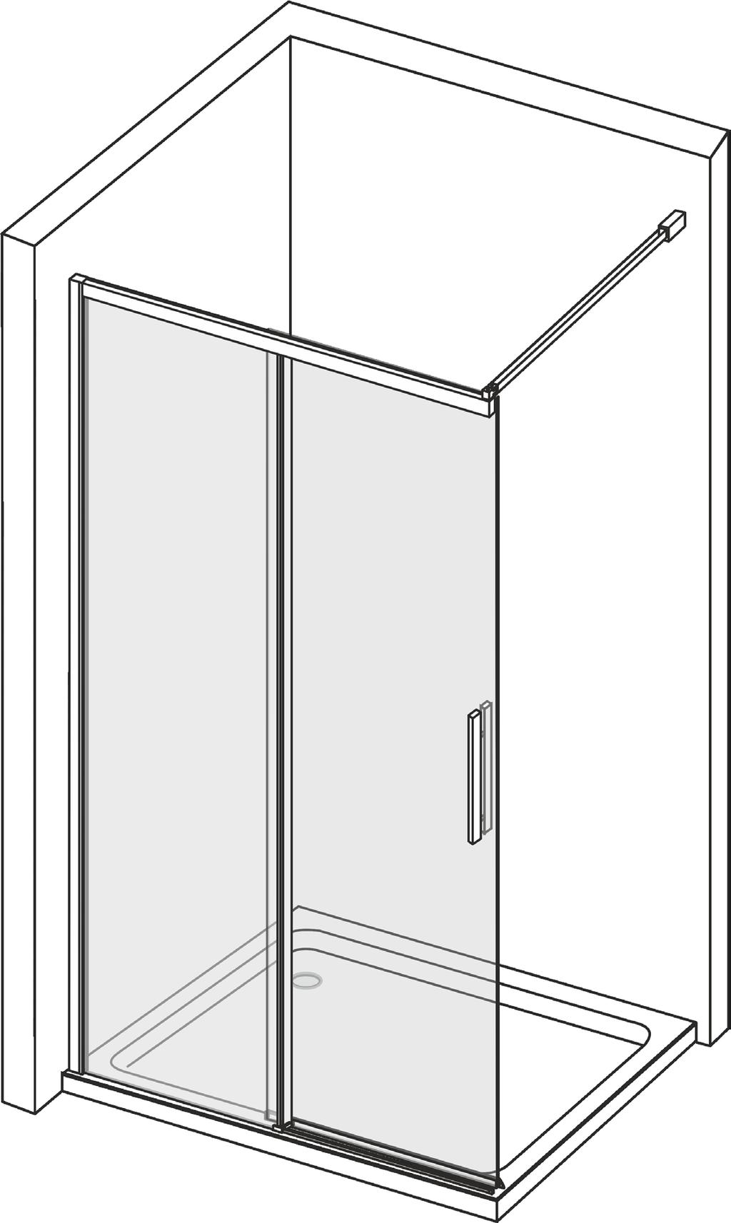 posuvné dvere Montážny návod Na montáž sú potrebné dve osoby Univerzálny model Montáž pre ľavú stranu