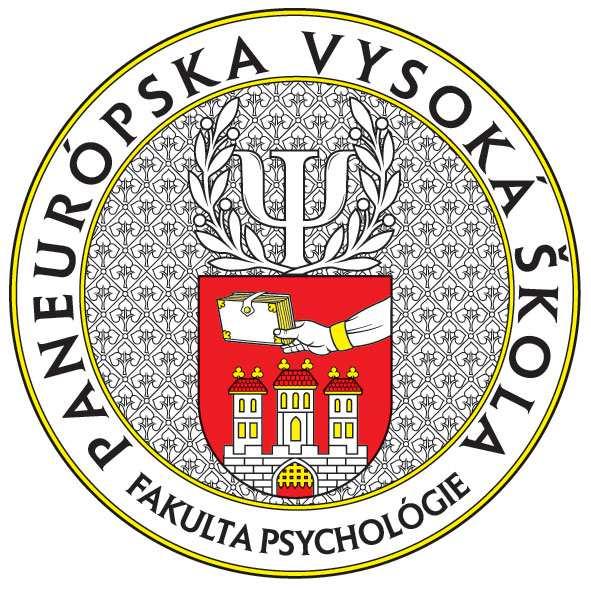 Paneurópska vysoká škola Fakulta psychológie Smernica
