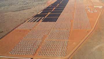 SPEKTRUM n AFRIKA sa orientuje na Slnko Južná Afrika vlani investovala do obnoviteľných zdrojov energie takmer 6 miliárd dolárov. Väčšinu do fotovoltických elektrární.