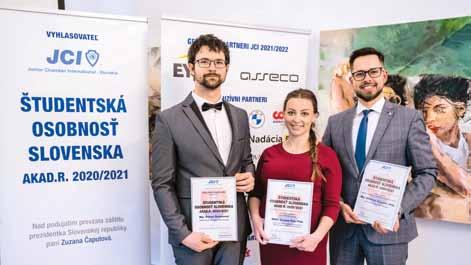 Študentská osobnosť SLOVENSKA Cieľom projektu Študentská osobnosť Slovenska je vyzdvihnúť a predstaviť verejnosti výnimočných študentov prvého, druhého alebo tretieho stupňa štúdia z rôznych vedných