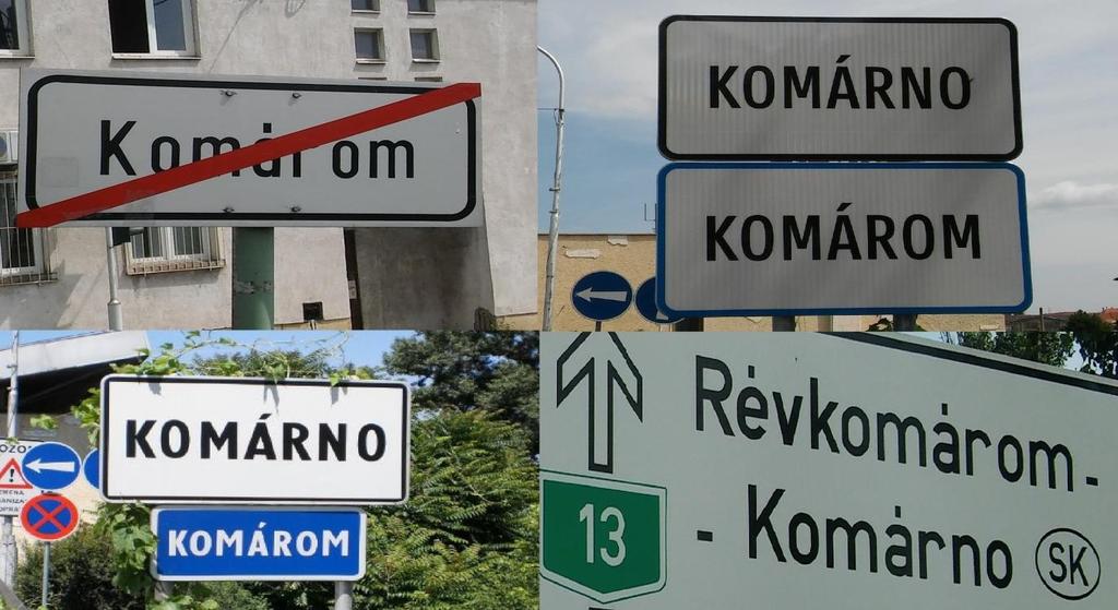 2. Varianty názvov mesta Komárom V súvislosti s jazykovou krajinou slovenského a maďarského Komárna musíme objasniť, aké varianty názvov sa používajú v prípade jednotlivých miest v maďarskom jazyku,