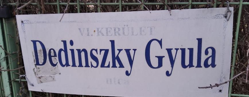 V tomto meste slovenské pomenovania ulíc sú len honorifikačného charakteru (na rozdiel od obce Čív/Piliscsév, kde slovenské názvy ulíc sú pôvodné ľudové (Tušková, 2021, s. 255 259, porov.