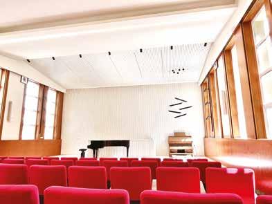6 spravodajstvo Naša Senica ZUŠ Senica dostala k 70-tke zrekonštruovanú koncertnú sálu Zmodernizovanú koncertnú sálu ZUŠ s kapacitou 104 miest na sedenie 12.