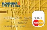 b) Embosované platobné karty TYP KARTY VISA MasterCard VISA MasterCard Business Business Business Gold Business Gold Vydanie a používanie Platobnej karty 70 / ročne * 70 / ročne * 3 50 / ročne 3 50 /