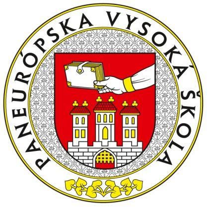 Paneurópska vysoká škola v Bratislave Všeobecné kritériá a konkrétne podmienky Paneurópskej