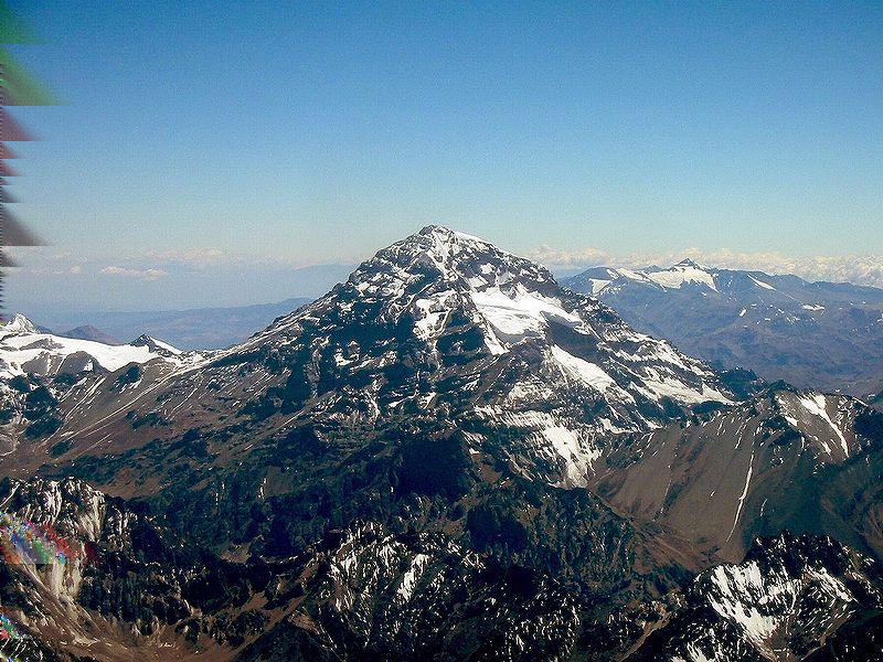 Sopka Aconcagua v Argentíne Sopka Nevado del Ruiz: rozprestiera sa v Južnej