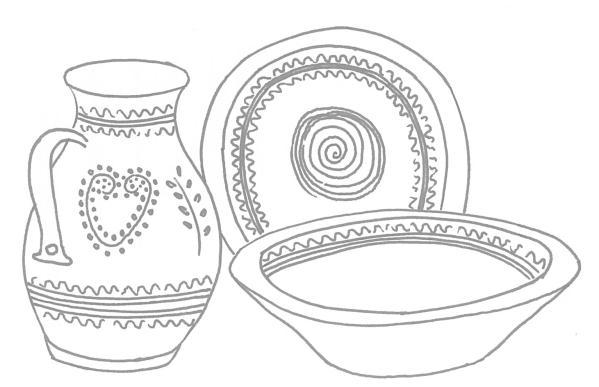 Maľovaný riad o Vieš, že trstenská keramika bola vychýrená nielen na Orave, ale aj za jej hranicami?