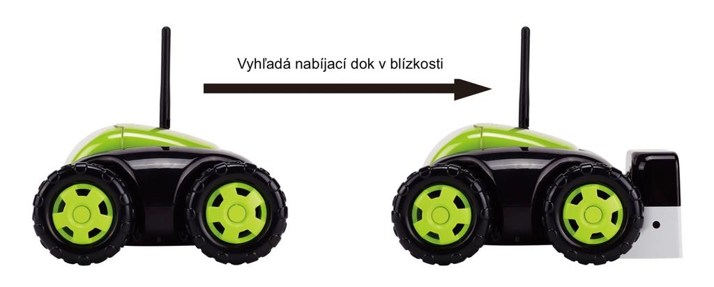 Zmenu rýchosti jednotlivých kolies, môžete upraviť rozdielne pre každú stranu pravá / ľavá ak váš robot pri jazde v pred, alebo vzad mierne zatáča do strany, čo môže byť spôsobené znečistením kolies