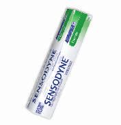 Sensodyne 75 ml fluoride, whitening 1,59 1l=21,20 Zubná pasta Colgate