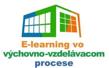 rámci projektu: E-learning vo