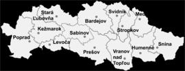 Prešovský samosprávny kraj Počet obyvateľov: 801