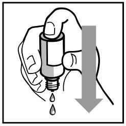 Pri kvapkaní musí byť fľaša vždy kolmo nadol, aby sa zabezpečilo správne dávkovanie. Pentoxyverín sa užíva pomocou lyžičky v nezriedenej forme alebo s trochou tekutiny.