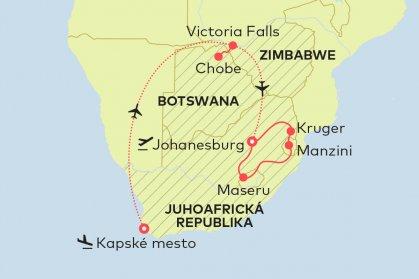 Krugeri. Horské kráľovstvá Lesotho a Swaziland sú čerešničkou na torte pri tejto ceste, ktorá je maximom z južnej Afriky. Nikto iný nepozná na Slovensku Afriku lepšie. Zaraďte sa dobrej spoločnosti.