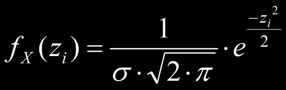 Jednorozmerná analýza extrémnych hodnôt (3) Normálne rozdelenie sa dá vyjadriť priamo pomocou Z hodnôt, pretože zodpovedajú preškálovanej náhodnej premennej so strednou hodnotou 0 a štandardnou
