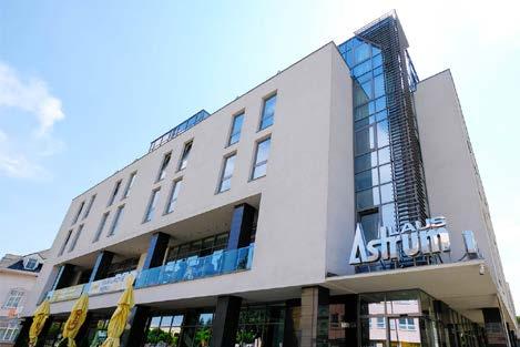 Viac než len hotel... BUSINESS HOTEL ASTRUM LAUS**** bol pre širokú verejnosť otvorený v októbri 2010 priamo v centre mesta Levice.