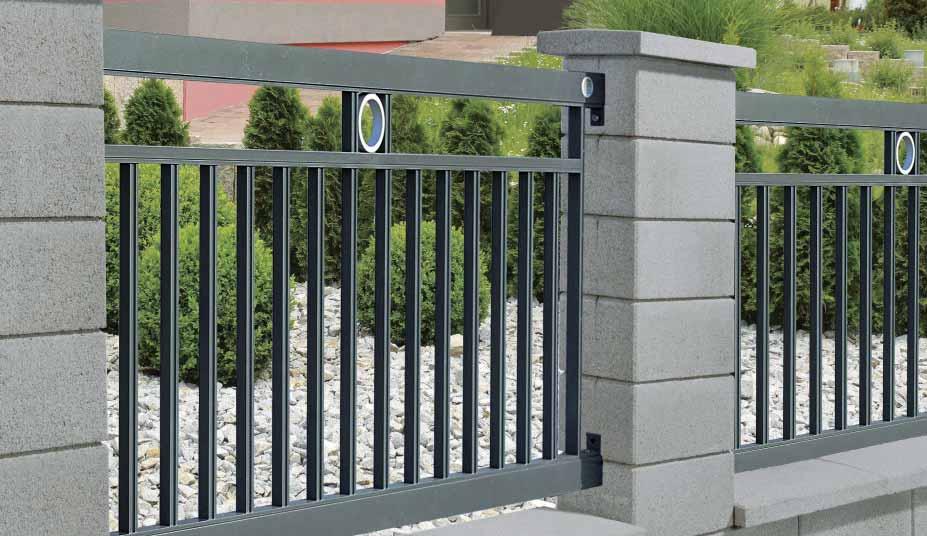 Predajca: Rivago plotový systém s hladkou pohľadovou stranou presvedčí svojou jednoduchou eleganciou. Neutrálny vzhľad sa hodí ku každej architektúre.