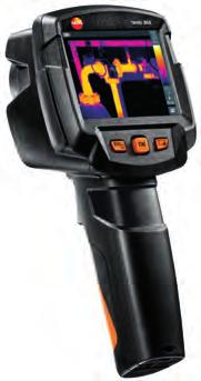Výborná voľba pre každú kurenársku úlohu: chytré termokamery od firmy Testo. 872: chytrá termografia s vysokou kvalitou snímky. 871: chytrá termografia pre profesionálne nároky.