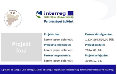 Ukončenie realizácie projektu Logo programu: Interreg V-A