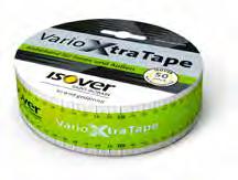 50 A ISOVER VARIO XtraTape Univerzálna jednostranná lepiaca páska s vysokou pružnosťou a lepiacou schopnosťou určená na vzájomné lepenie pásov