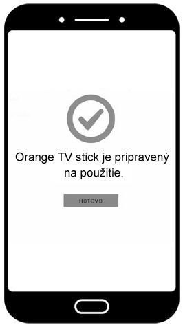 V nastavení Wi-Fi pre váš smartfón/ tablet skontrolujte, či je pripojený na rovnakú Wi-Fi sieť, akú ste nastavili pre svoj Orange TV