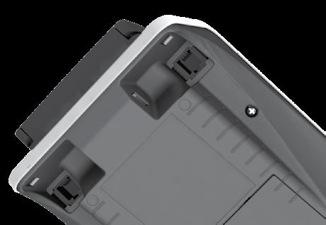 3 Klávesnica pokladnice Euro-50TE a jej delenie Popis pokladnice Pripojenie počítača prostredníctvom USB Pripojenie skenera, elektronickej váhy (2xRS-232, voliteľné) a platob.