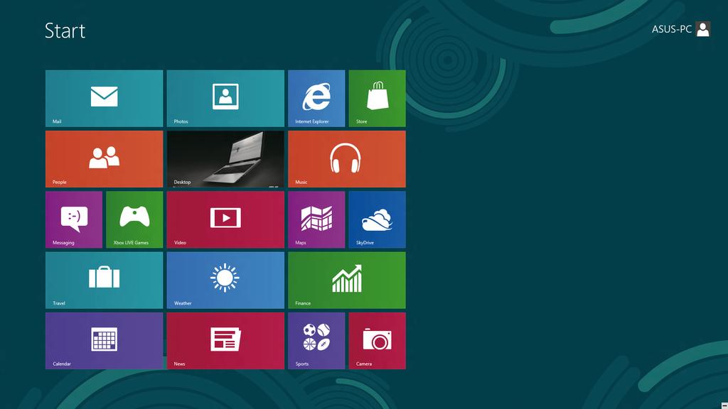 Používateľské rozhranie Windows Používateľské rozhranie (UI) Windows je dlaždicové zobrazenie používané v systéme Windows 8.